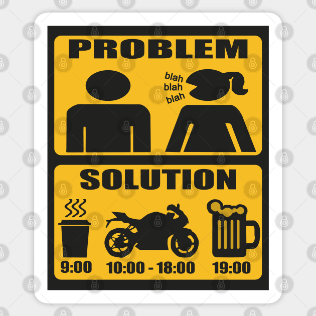 Problem Sticker by Dojaja